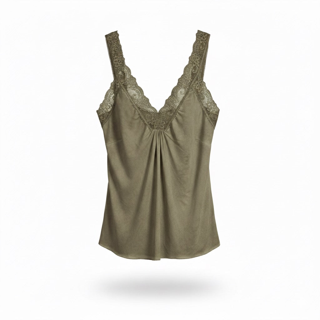 Spitzentop aus Viskose