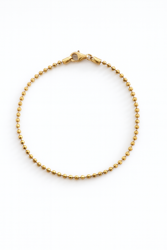 facettierte Kugelkette