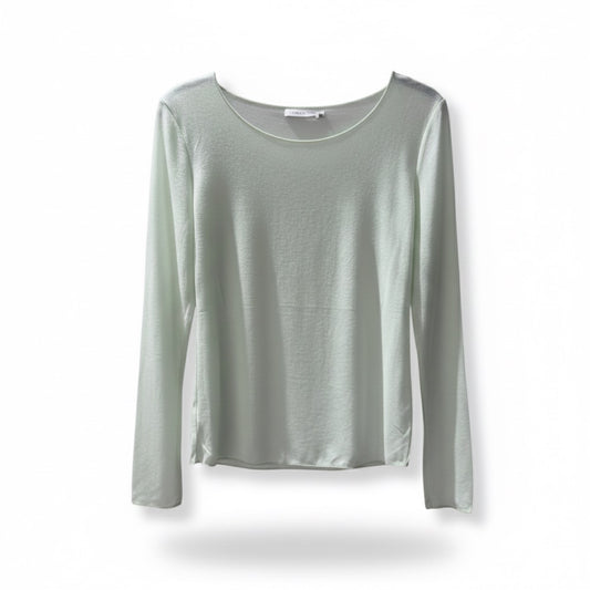 Langarmtop mit Kaschmir