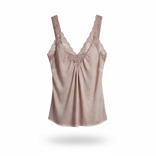 Spitzentop aus Viskose