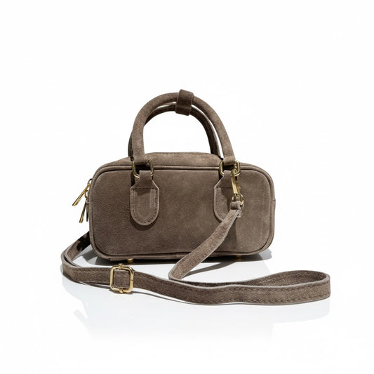 Boston Bag – Braun/Taupe