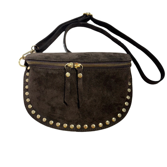 emelys Belt Bag Wildleder Braun (26×18 cm) – edel & vielseitig