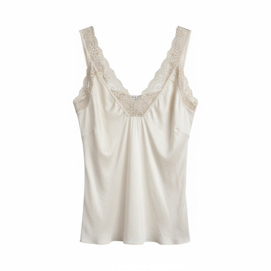 Spitzentop aus Viskose